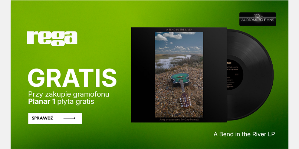 Rega Planar 1 i Planar 1 Plus z albumem A Bend in the River w prezencie w Q21!