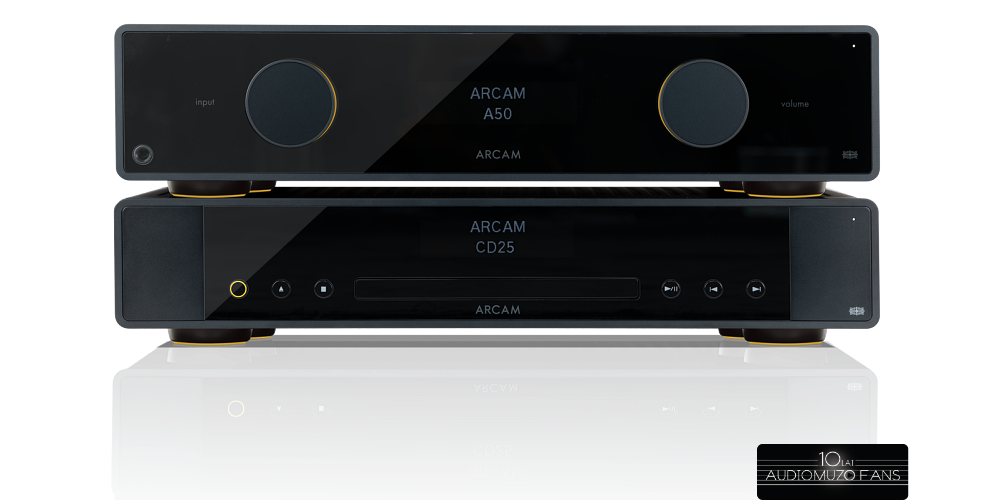 NEWS: ARCAM świętuje 50-lecie marki, prezentując wzmacniacz A50 Signature i odtwarzacz CD25